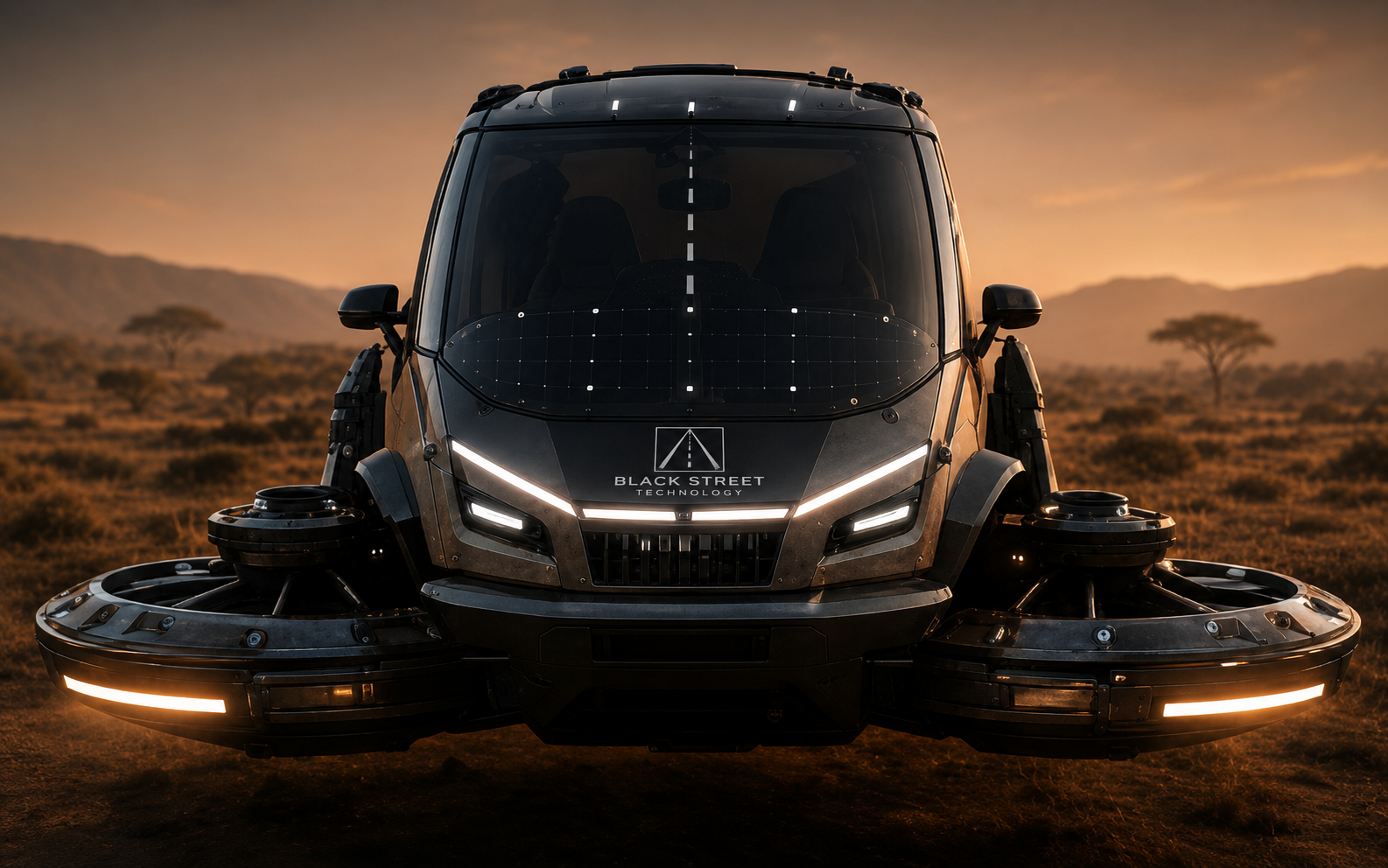 Black Street Technology ATAV-1 Explorer — front view